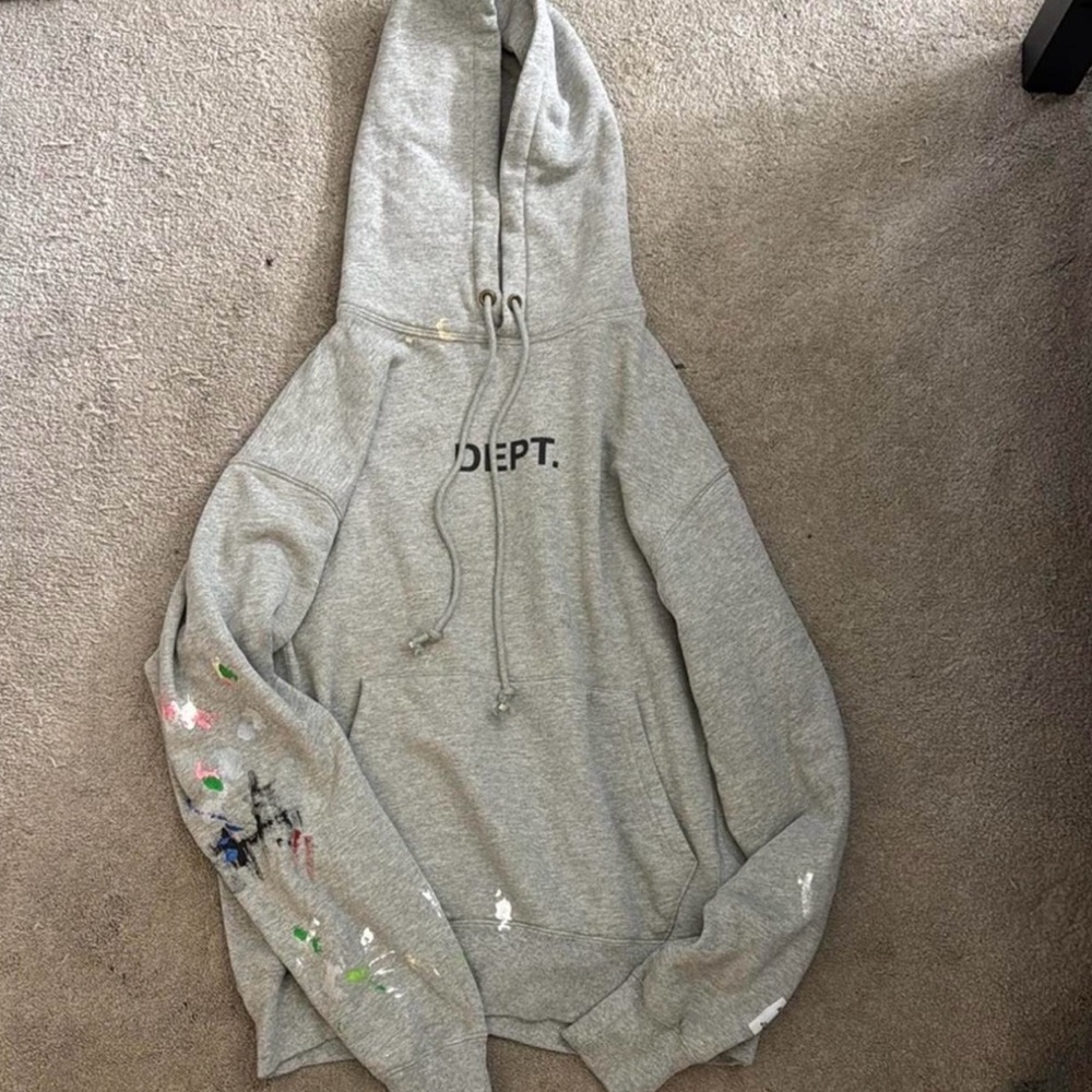 Gallery Dept Gray Hoodie
